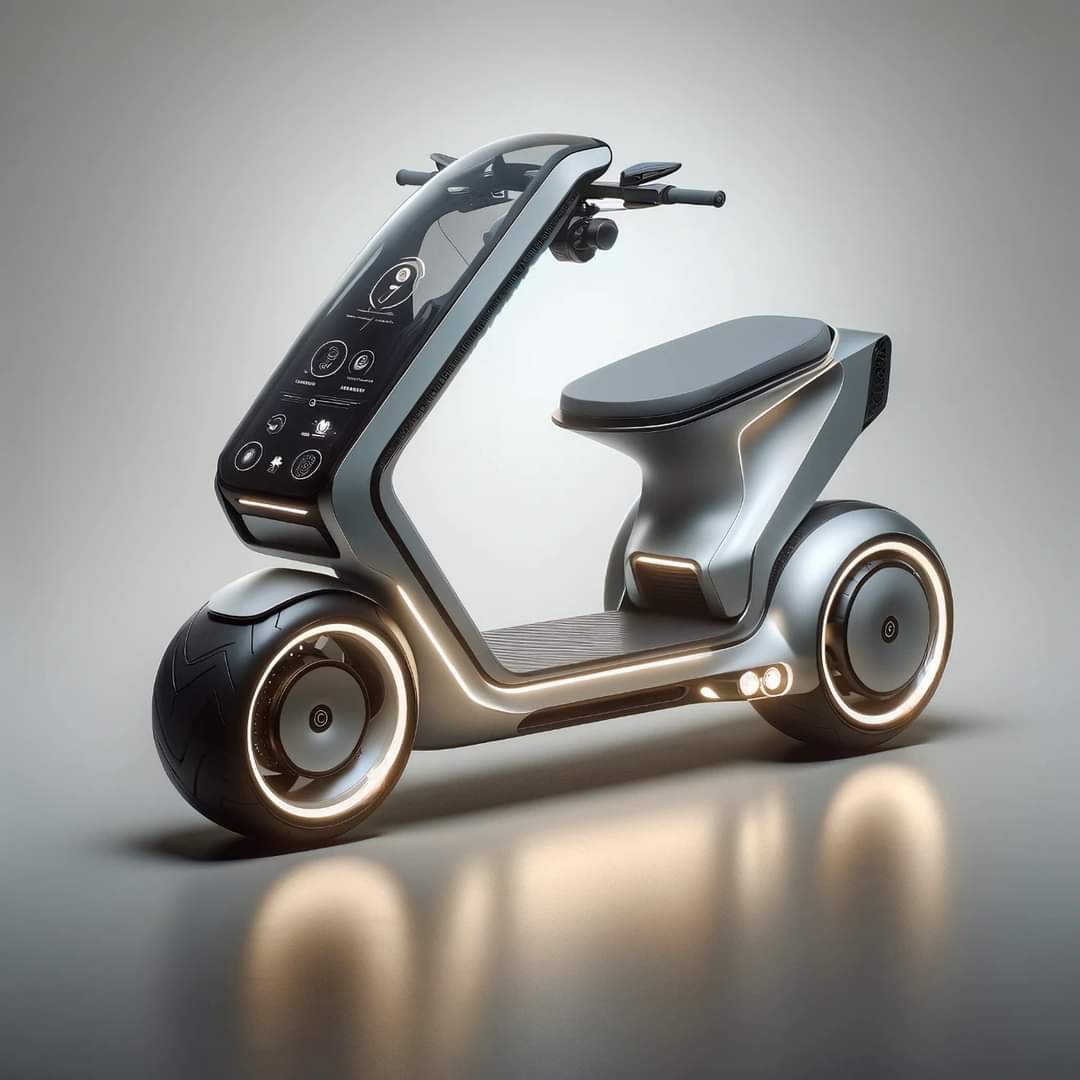 This is the future Best product design e-scooter #valueinnovation #design #ai #nobletransformationhub