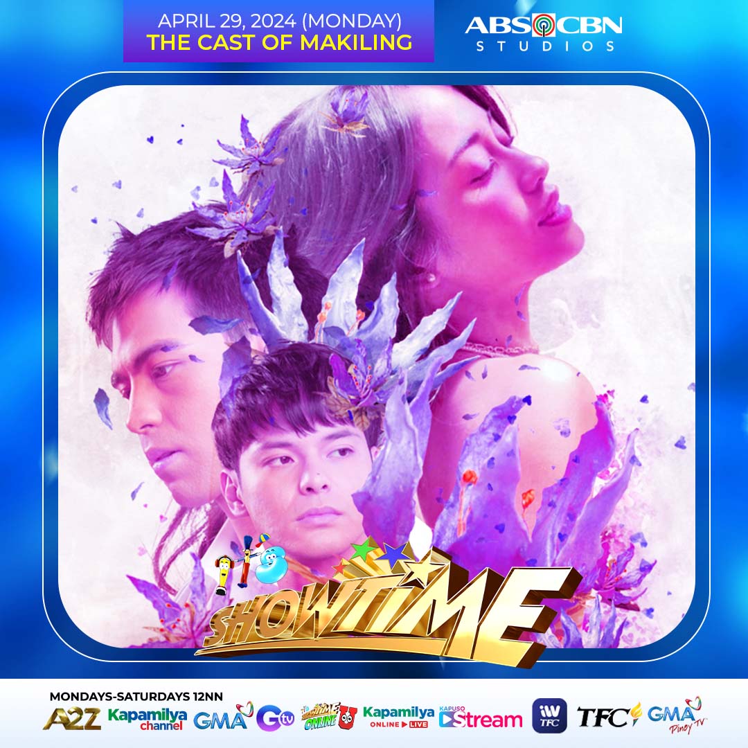Madlang People! Ipakiita ang kulit ngayong Lunes kasama ang cast ng Kapuso show na 'Makiling' sa It's Showtime! #ShowtimeShowYourKulit 💙💛🌈