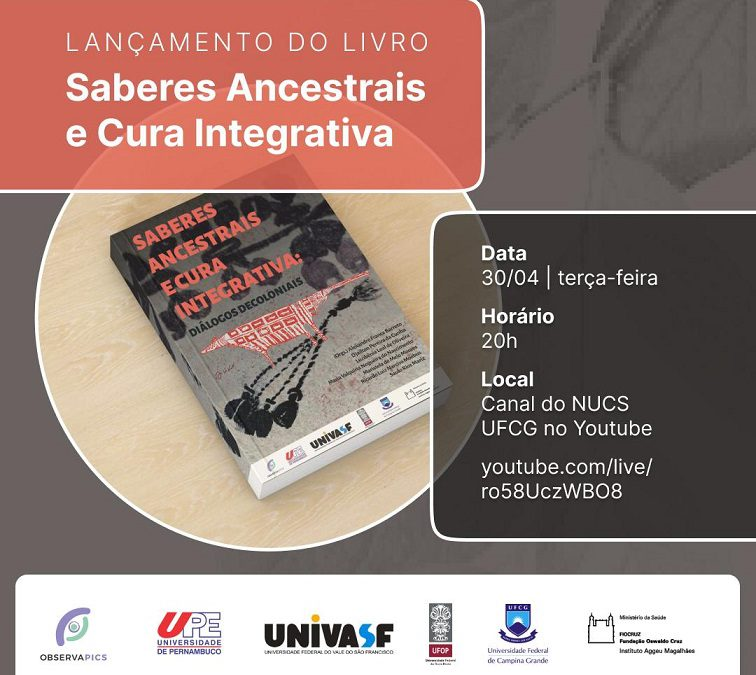 observapics's tweet photo. Relato e desenhos de #AíltonKrenak integram o livro #SaberesAncestrais, com relatos de diferentes lideranças #indígenas brasileiras, #negras e do candomblé em curso da #Univasf, #UPE e #UFCG. Lançamento será nesta terça (30/04), pelo Canal do #NUCS/UFCG. https://t.co/AcXiDUsj7I https://t.co/0KTDFAQzZI