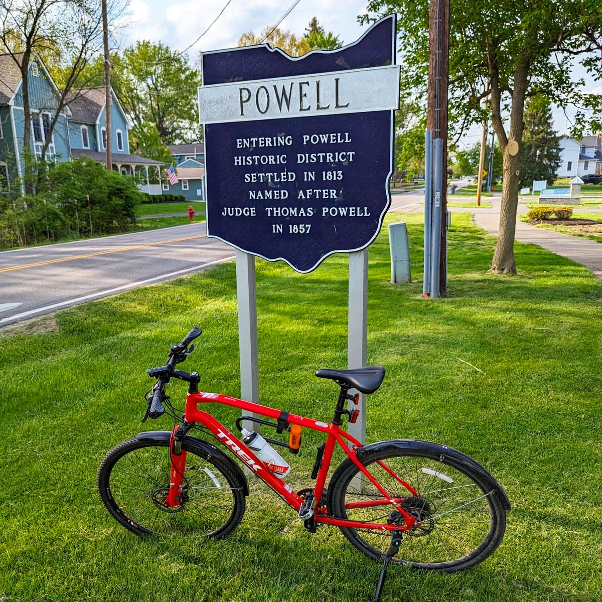 jc8654's tweet photo. Adding some extra distance on my usual ride out of Columbus - made it all the way to Powell. A hill tried to kill me.. And we'll see how the legs are feeling tomorrow... 🤣😵‍💫🚴 https://t.co/XMygJVVG1u