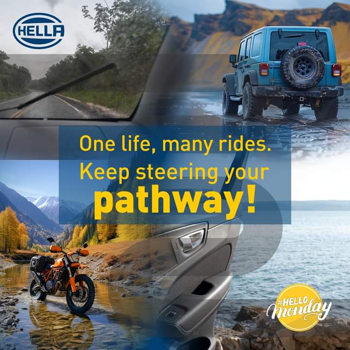Life offers endless paths to explore—choose yours and drive forward with confidence!

#MondayMotivation #StayMotivatedStayMoving #MorningThoughts #MondayVibes #HELLAIndia #VairamTraders