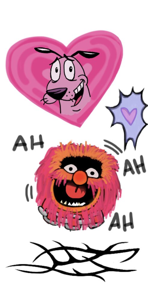 Courage The Coward

Animal The Muppet

#digitalartists #doodleart #fanart #cartoonfanart