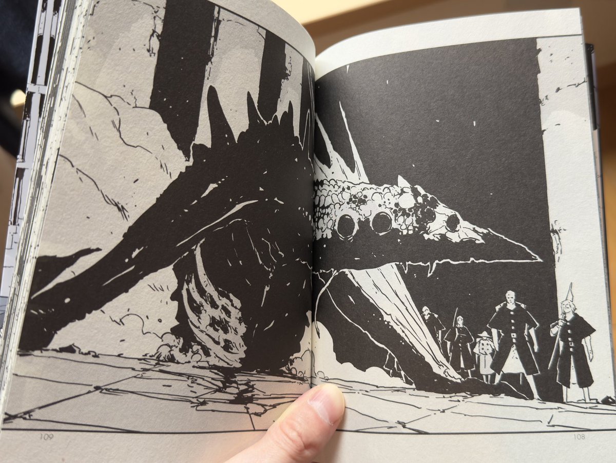 Wanted something to read over Golden Week, so I picked up Tower Dungeon, the new series by Tsutomu Nihei (best known for BLAME!)

Nihei’s works feature stunning fantasy architecture, and his stark use of Black snd White reminds me why I love manga so much.