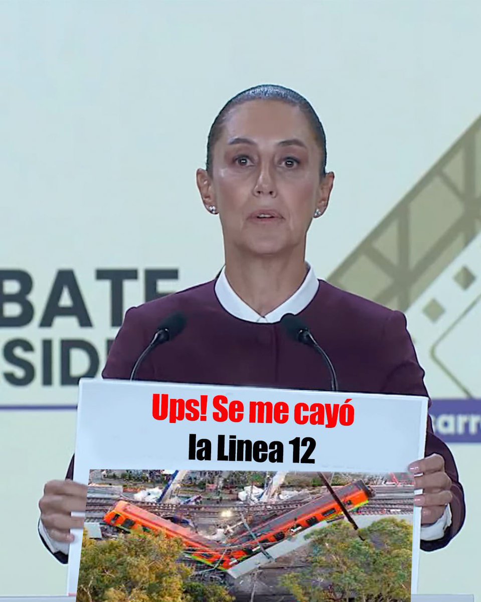 Todas mis tranzas ya fueron aclaradas en su momento y yo las negué. Ay, oigan, ¿no pueden dejar ir? #DebatePresidencial2024