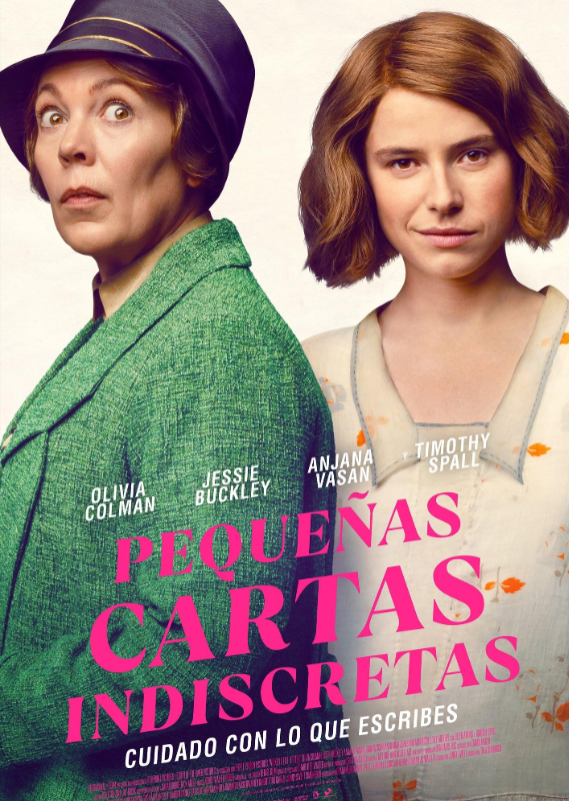 Ahora todo son historias reales y #wickedlittleletters es una de ellas. Un ya alicaído Timothy Spall junto a la siempre potente Jessie Buckley y la propia reina de Inglaterra, Olivia Colman, nos cuentan esta pequeña historia picaresca. 7/110 estrellas.