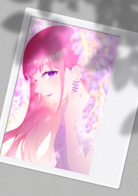 「photo (object) pink hair」 illustration images(Latest)