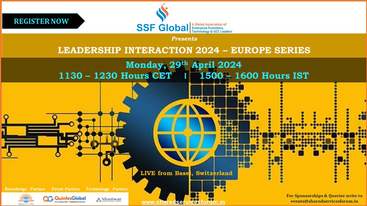 SSF_Global's tweet photo. #SSFGlobal warmly Welcomes Eric Wasescha, Brightly; João Sá Fernandes, Uber; Kamil Merks, Alcon; Robert Beyer, Hormosan; &amp; Urs-Ulrich Katzenstein, Quintes Global
to Leadership Interaction Europe Series #Today, APR-29
#DialIn at https://t.co/QiD08grdhn

#WeWouldLoveToHearFromYou https://t.co/Zb0cLxx36p