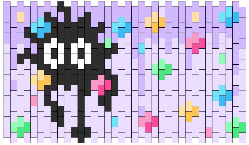 picomart1's tweet photo. kandi patterns i made earlier 🗣️ #kandi #sootsprites #kandicuff https://t.co/GJMSZW0qEI