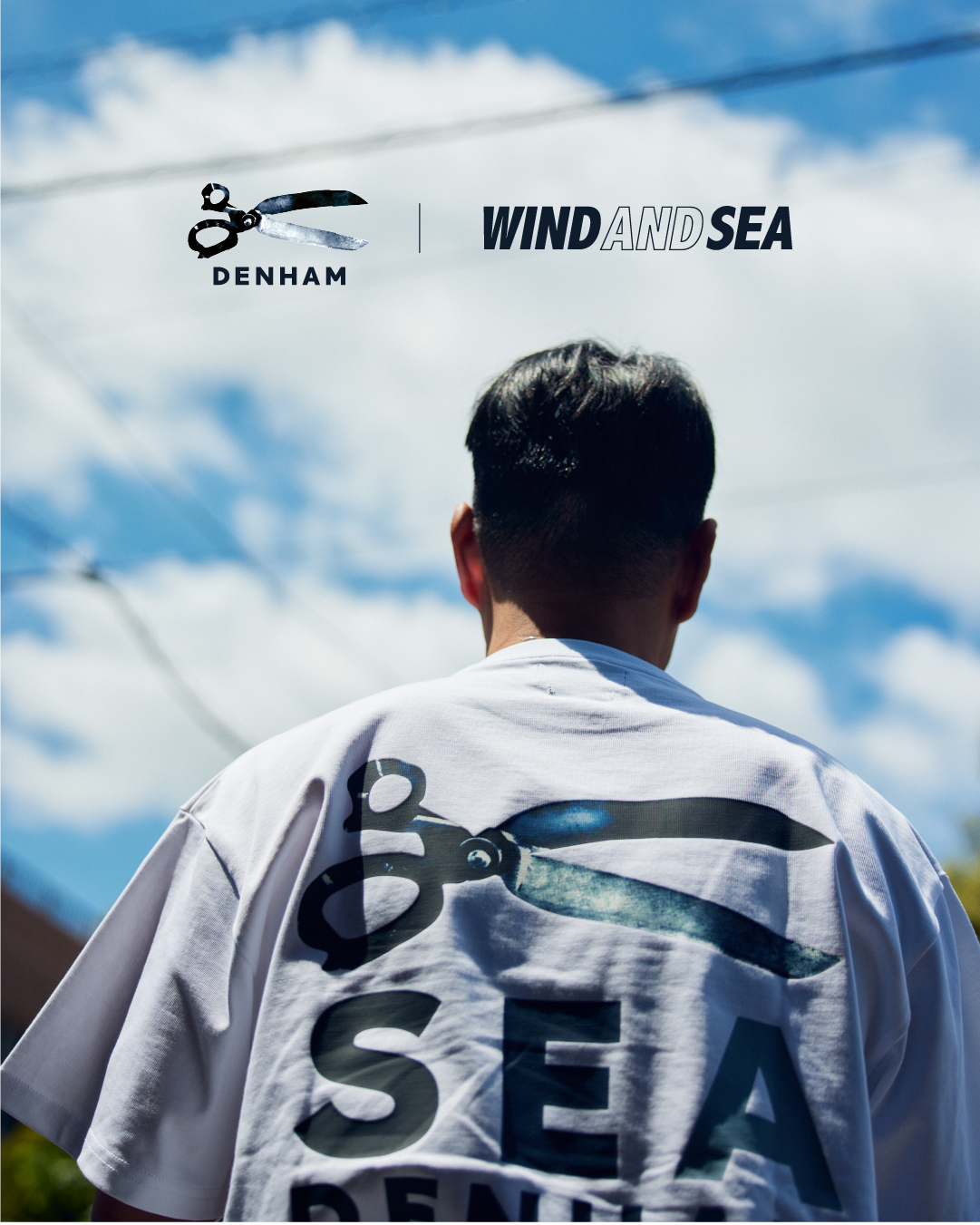 DENHAM WIND AND SEA コラボTシャツ　M WIND AND SEA × DENHAM の2024年春夏コラボコレクションが登場