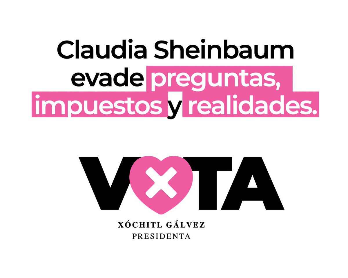 Dice Sheinbaum que la línea 12, el Rebsamen, su casa en Tlalpan, los Panamá papers, las casas de Nahle y el asesinato de Kennedy son asuntos ya aclarados.

No responde nada, la dejan callada. 

#DebateINE
#ClaudiaMiente