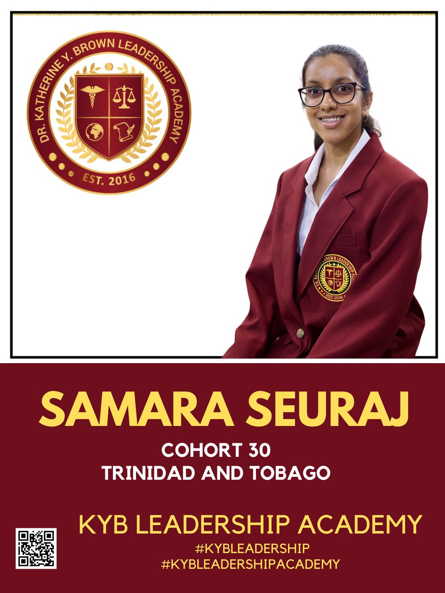 kybleadership's tweet photo. It's official!
Congratulations KYB Leader Samara Seuraj.
Cohort 30
#kybleadership
#kybleadershipacademy https://t.co/dH89azEVCg