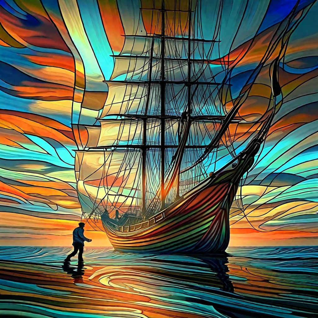 Come on board as I set sail into dreamland. Good Night everybody, especially --> all of you!