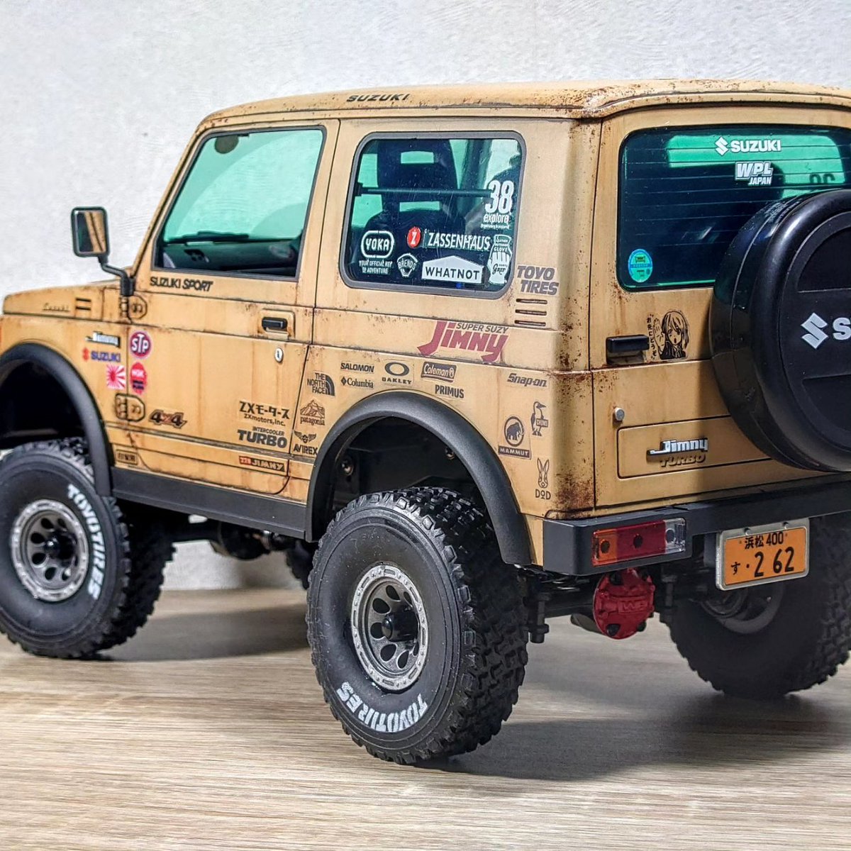 zxshige's tweet image. ちょこっと
動画編集してみました

ラジコン楽しいですね

小・中学生のころ、
欲しくても買えなくて、
持ってる友だちのラジコンを憧れて見てたなー

#スズキ
#ジムニー
#JA11
#WPL
#RAYWOOD
#クローラーラジコン
#ラジコン初心者