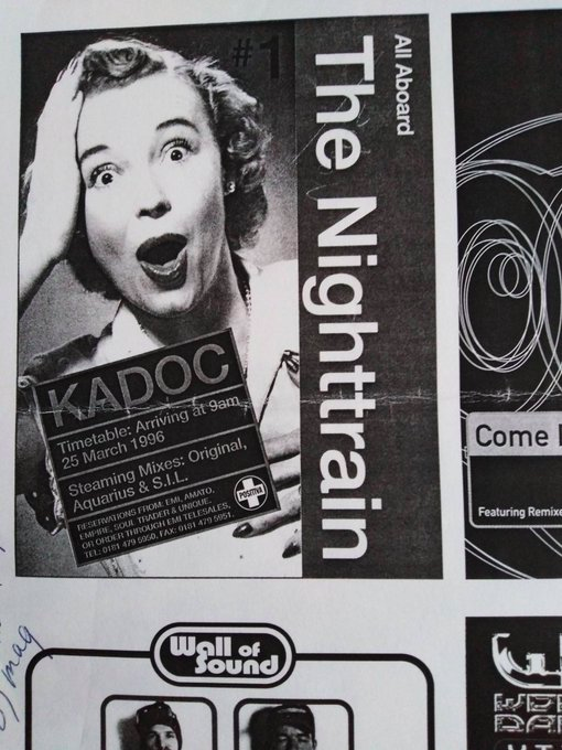 Kadoc ad in DJ magazine (UK) 1996

Listen to Kadoc on Spotify ▶️ goo.gl/Dtb957 

#Kadoc #thenighttrain #danceanthems #ILoveThe90s #Techno #techhouse #housemusic