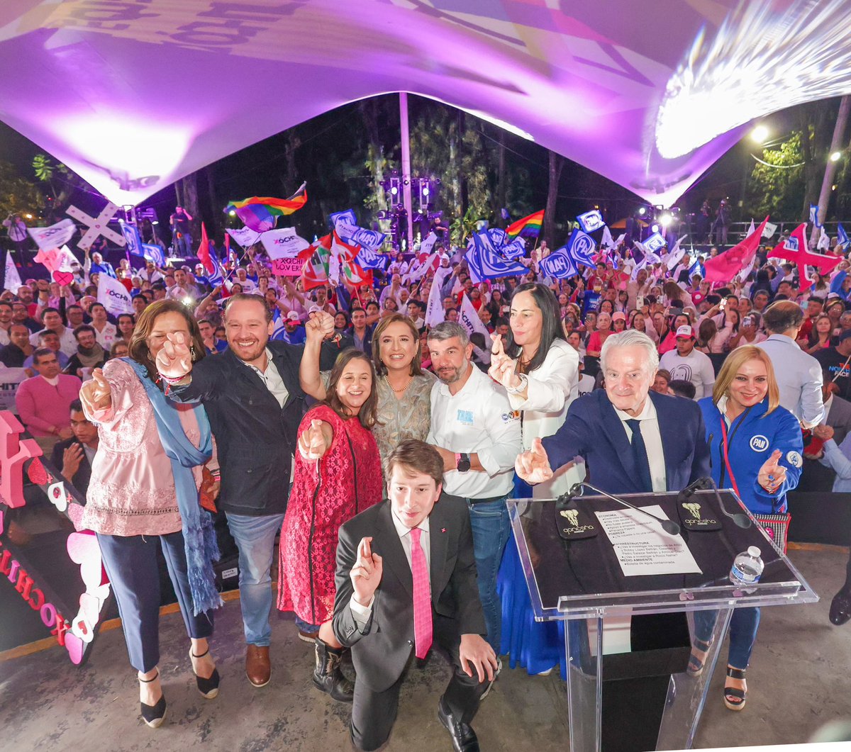 Ganamos el debate porque nosotros hablamos con la verdad y nos respalda la realidad de millones de familias mexicanas. ¡Despierta México! 🇲🇽 Vamos a ganar. #Xóchitl2024