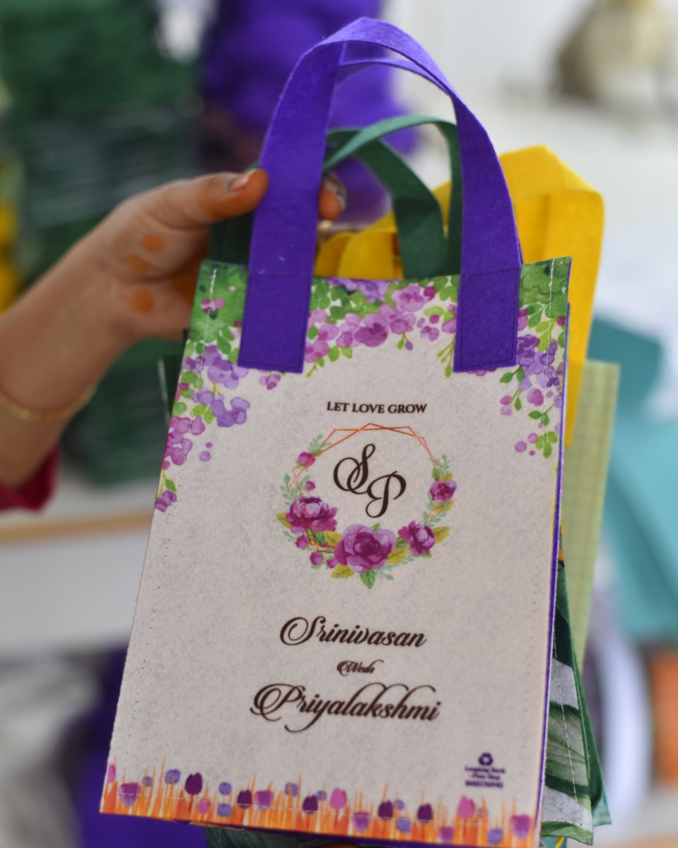 ramseedballs's tweet photo. Return Gift Bags | Recycle polyester Eco-Friendly Fancy Multicolour bag
Shop Now : https://t.co/NNnTjXYhQH
Contact : 9629503300 | 9655894545
Email : support@seedballs.in 

#Returngift  #Birthdayreturngift #Weddingreturngift #Ecofriendly 
#Uniquereturngift #Seedpencil https://t.co/Ji23qy0zA6