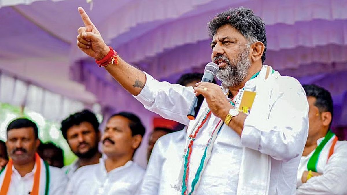 No power in this world can stop Congress from winning 20 seats in Karnataka. Mark it down. -DK Shivakumar 🔥
