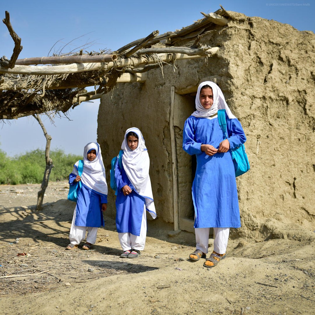 76% children or 3 in 4 children living in South Asia are exposed to extreme high temperature. It’s only by working together that we can help children and young people adapt to a changing climate.