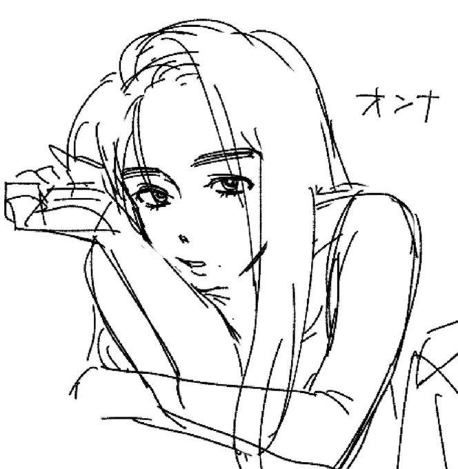 oc にもならないらくがき 
