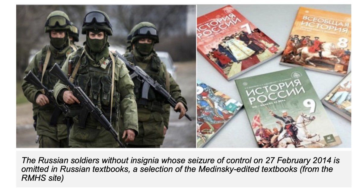 Russland plant Extra-Propagandaunterricht in der besetzten Ukraine im Fach Geschichte. Der Historiker Artem Petryk aus Cherson betont, dass 'Geschichte' eine der wichtigsten Waffen Russlands sei, um seine imperialistischen Ziele zu erreichen. /1 khpg.org/en/1608813635