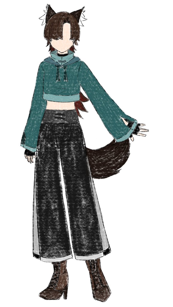 94111iorimaru's tweet photo. 僕の代理の立ち絵のよいうなものです
服をデザインしたりするのが得意です！ https://t.co/N9y0EenZrF