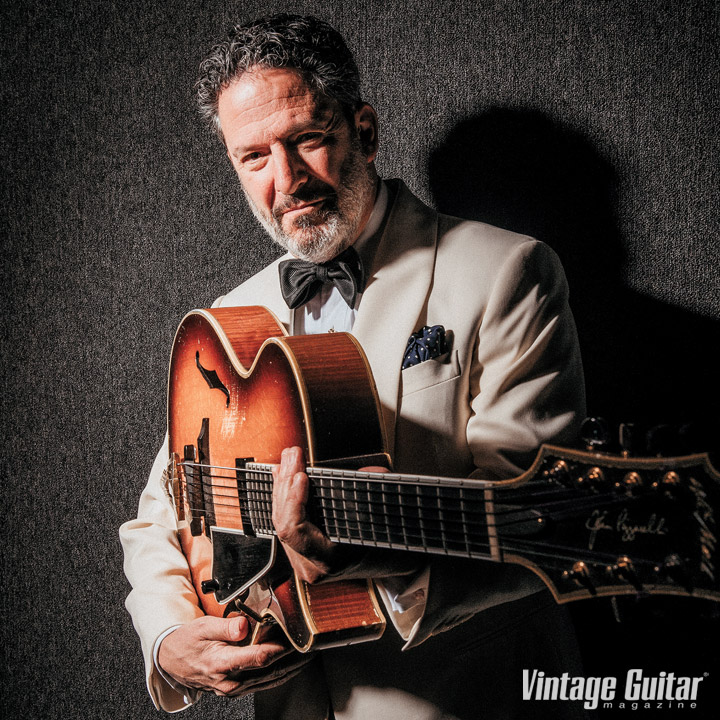 John Pizzarelli The John Pizzarelli Trio is back on the road supporting its latest album, Stage and Screen. Joined by Isaiah J. Thompson on piano and Michael Karn on double bass, Pizzarelli is flying through... @johnpizzarelli READ THE FULL ARTICLE: vintageguitar.com/62118/john-piz…