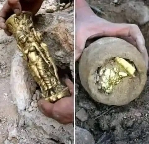 المواطن منير من بني سويف عثر على كنز في مزرعته قيمته حوالي 14 مليون دولار وسلمه للأمن وحصل على شهادة مواطن صالح 
 ما رأيكم بتصرف الاخ منير ...