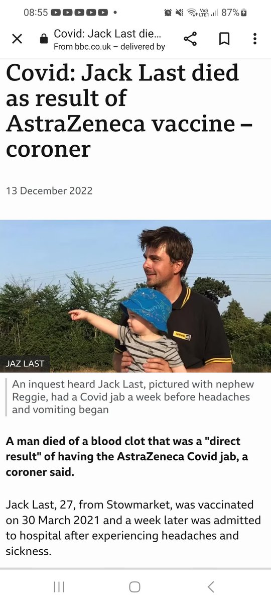 DebandezScott's tweet photo. @AllisonPearson Just 4 of the God only knows how many victims of the safe and effective astrazeneca jab

They knew it caused terrible side effects right from the start

They also knew it didn't stop you getting covid or transmitting it yet tried to MANDATE it

#Bigpharma #noliability https://t.co/XX9yavKrXl