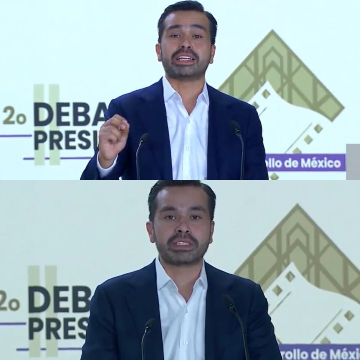 CerebrosG's tweet photo. “Yo lamento mucho el nivel de debate al que han estado expuestas los ciudadanos y ciudadanas en México cuando hay problemas tan importantes, tan graves que se tienen que resolver.”

-Jorge Máynez. https://t.co/V7GRwsMwOH