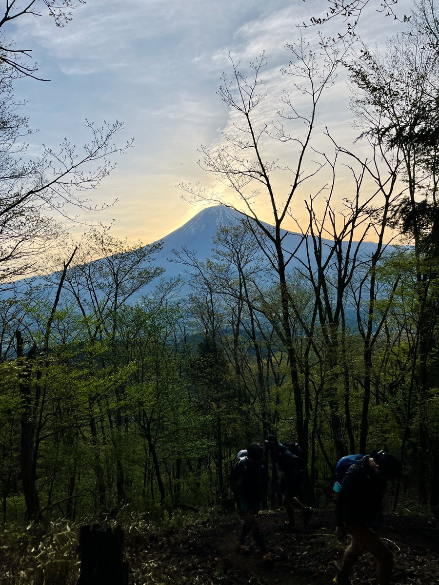 先週金曜午前0時から2晩かけて、富士山の周りの山々を166.6km走ってきましたー
天子ヶ岳直下の急登で見た日の出が最高に美しかった。
#MtFUJI100