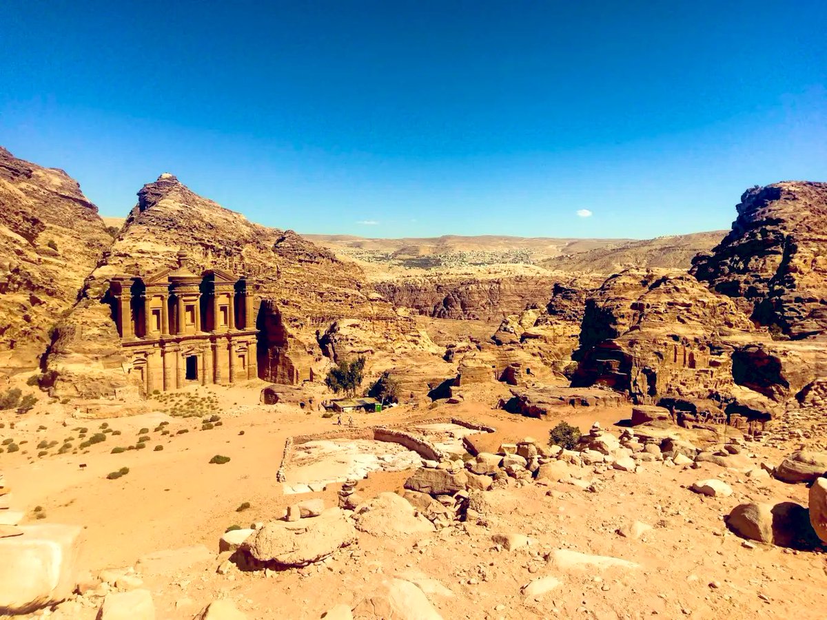 Psalm 9:9 KJV The LORD also will be a refuge for the oppressed, a refuge in times of trouble. God is our refuge and fortress! Goodnight 🌙😘 (Petra, Jordan)