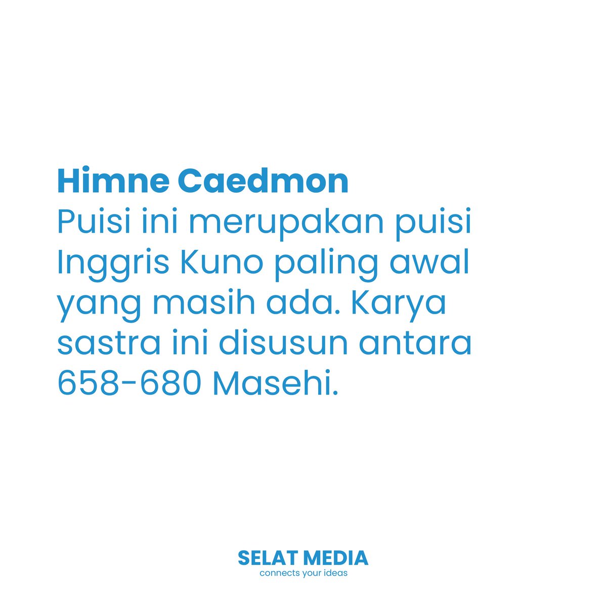 selat_media's tweet photo. Apakah teman-teman pernah terpikir judul puisi tertua di dunia?
.
.
.
#selatmedia #penerbitselatmedia #connectyourideas #penerbitbuku #penerbit #penerbitpendidikan #penulis #tipsmenulis #monograf #poetry #poet #bookstagram #writer #duniapenerbit #membaca #puisi https://t.co/6zBjMxuLML