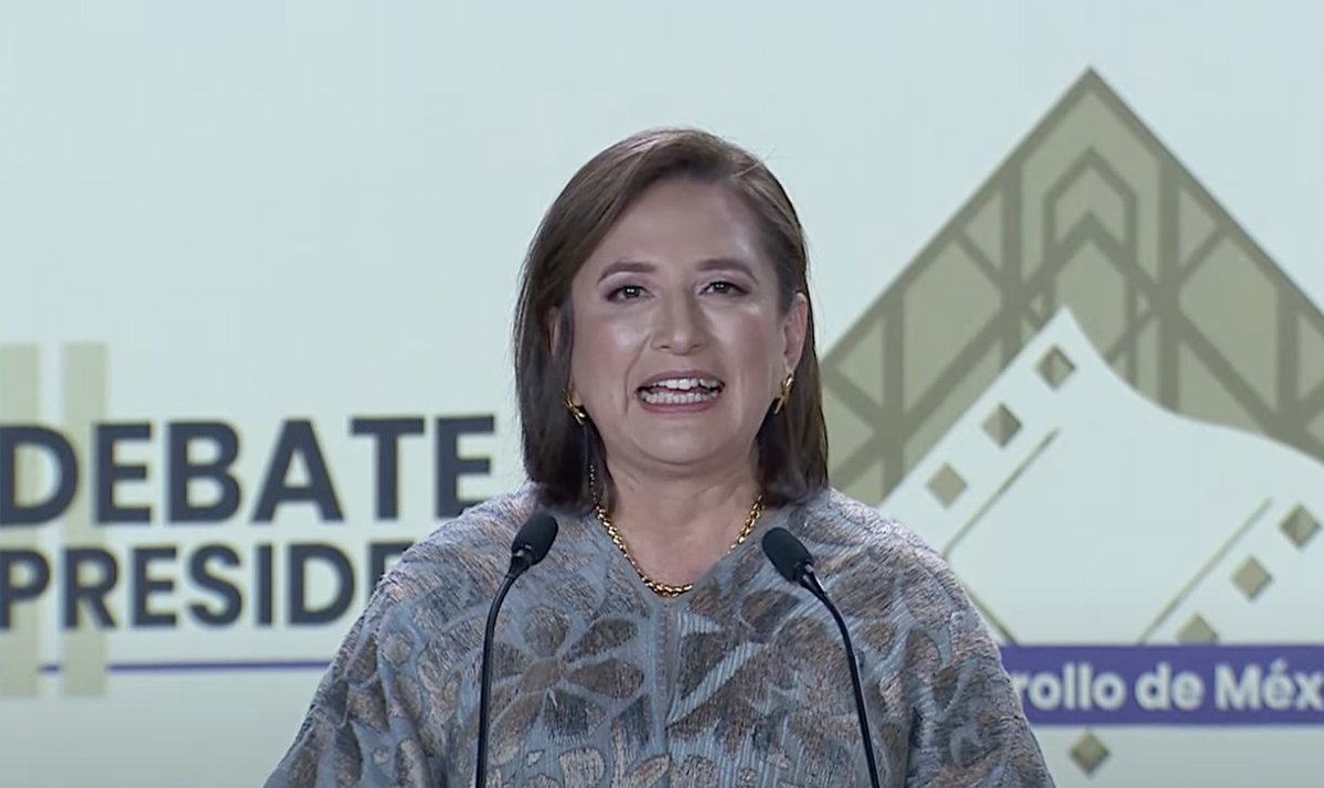 'Despierta, sí podemos construir el México que nos merecemos', asegura Xóchitl Gálvez.

Dice que trabajará en tres valores: Vida, verdad y libertad. 

bit.ly/3xQSotc