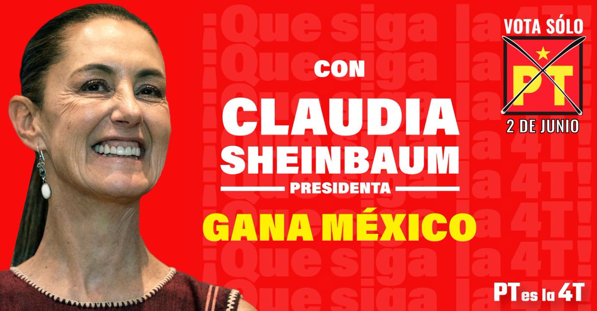 Aquí hay amor por México, ¡Claudia Sheinbaum ganó el debate!

Este 2 de junio, ¡VOTA TODO PT!

<a href="/Claudiashein/">Claudia Sheinbaum Pardo</a> 

#PTesla4T #VotaTodoPT 
#VotaClaudiaVotaPT #VotaTodoPT #PlanCconelPT
#ClaudiaGanóElDebate
#ClaudiaArrasaDebate