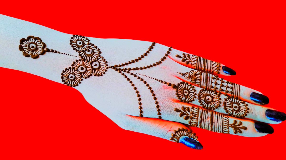 Eid Special Stylish Easy Mehndi design|Simple Mehandi ka design|Mehndi d... youtu.be/Hk1PdcmEUwM?si… via @YouTube