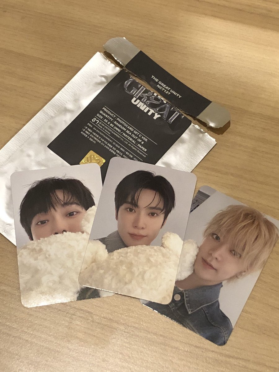 wtt lft ph

the great unity trading cards tc ver c

1:1
have: jaehyun doyoung yuta
want: mark ( same ver )

dm if interested