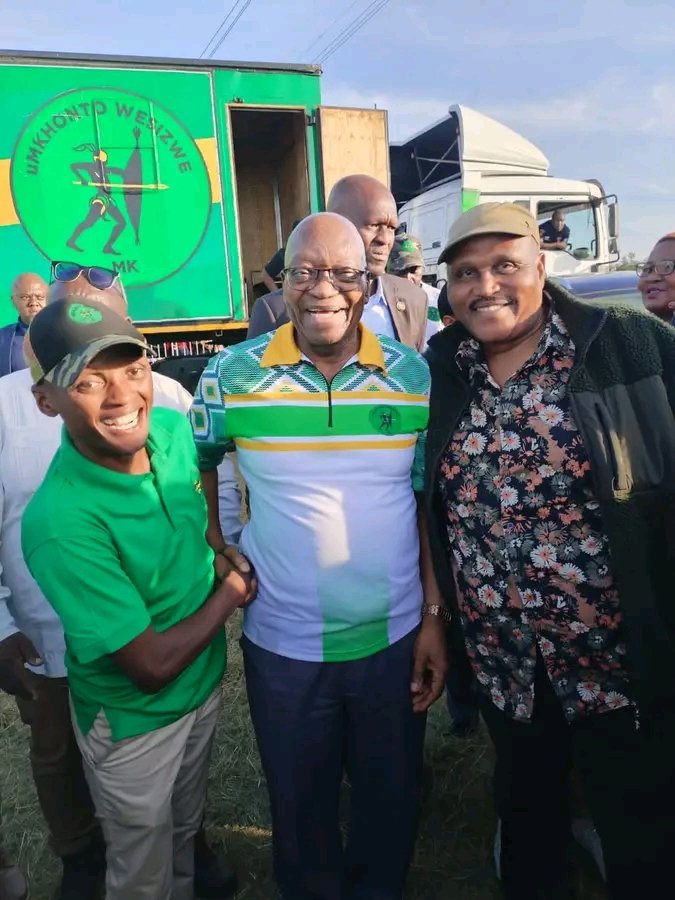 President Zuma in Eastern cape yesterday!!!
