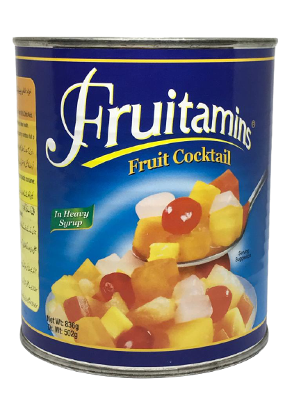 JodiaBaazar's tweet photo. Check out this product 😍 Fruitamins - Canned Fruit Cocktail - 565grams Thailand - 1 CTN (12 pcs) 😍 
by Hazari Impex starting at Rs.6,650.00. 
Shop now 👉👉 https://t.co/U5CkTvI7iR https://t.co/9StAew7Ir8