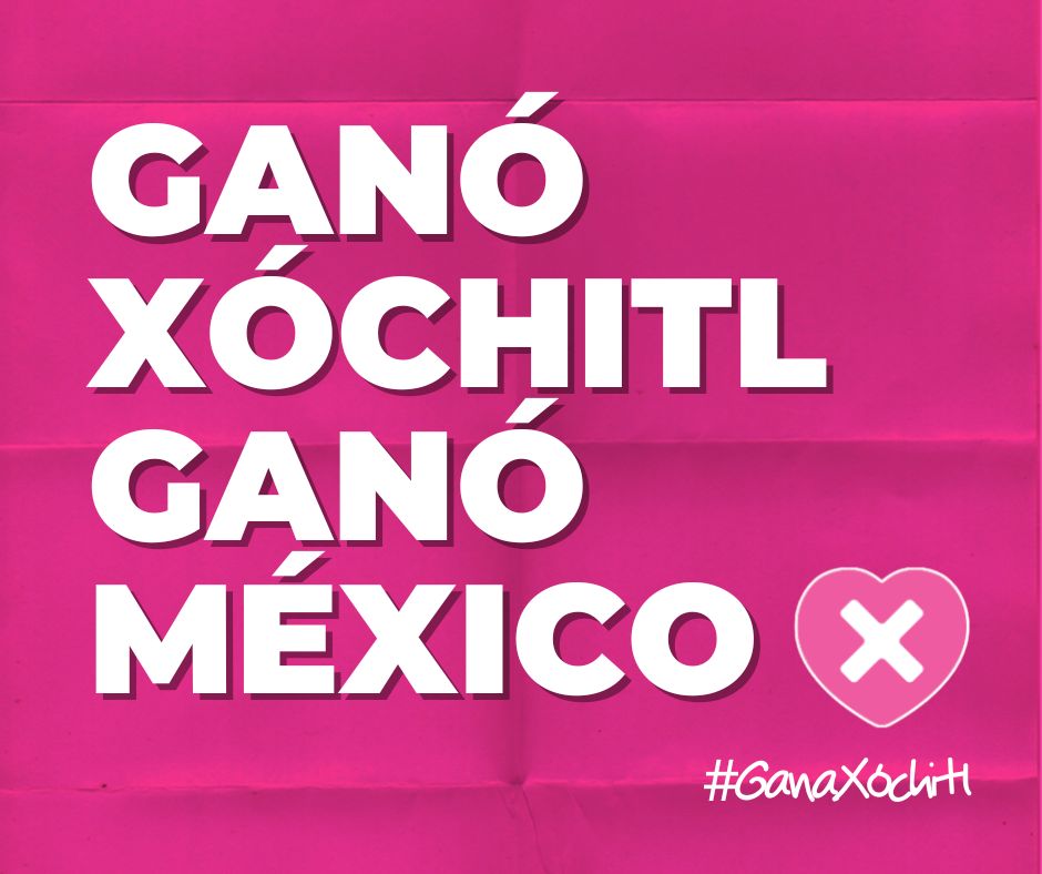 EugeniaLaraG1's tweet photo. #GanaXóchitl
#Xóchitl2024
#XóchitlPresidenta https://t.co/akYCiqDYuN