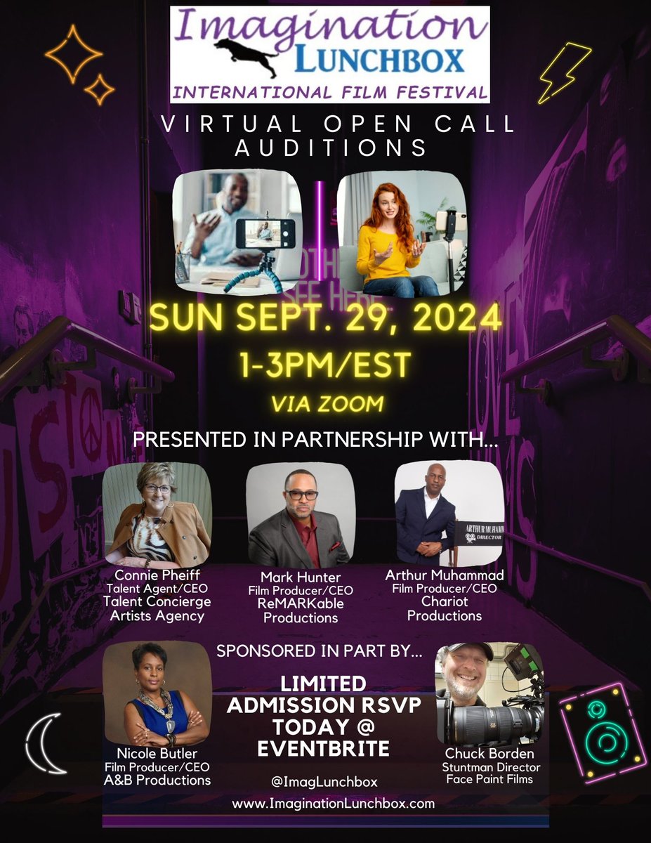 EuniceMoseley's tweet photo. #VirtualOpenCall Auditions #SpaceIsLimited #RSVPNow 
https://t.co/YF5AtOG1hn https://t.co/geNqCdsAaf