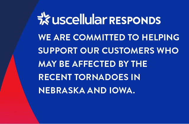 RSPinedaOR's tweet photo. We are committed to helping support our customers who may be affected by the recent tornadoes in Nebraska and Iowa. Impacted customers will not be charged for any voice, text, data overages or late fees 4/26 through 5/2. #usccemp https://t.co/xIj0O61Xnj https://t.co/1v1h250Qia