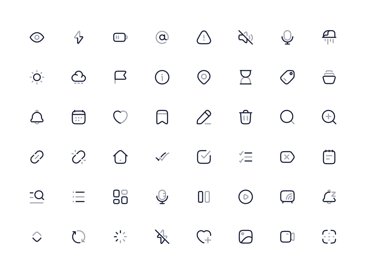 Twotone icons 🎈