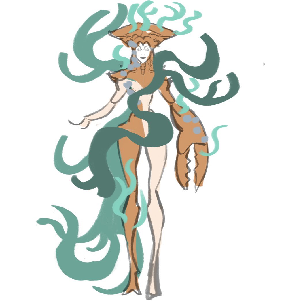 grubby_boy's tweet photo. Hate how my linework is better than the actual finished look
.
#drag #DragRace #dragqueen #fashion #characterdesign #characterart #illustration #fashiondesign https://t.co/dJGImXPIXH