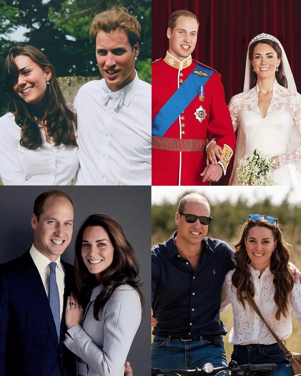 Happy 13th Wedding Anniversary to the Prince and Princess of Wales 📷📷
