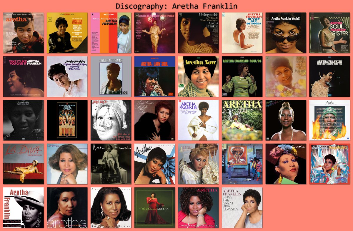 Discography: Aretha Franklin

#discography #arethafranklin