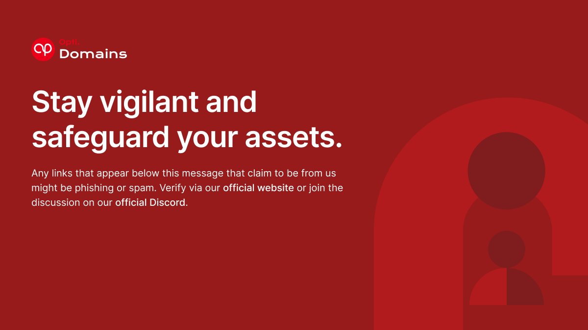 Opti.domains tweet media