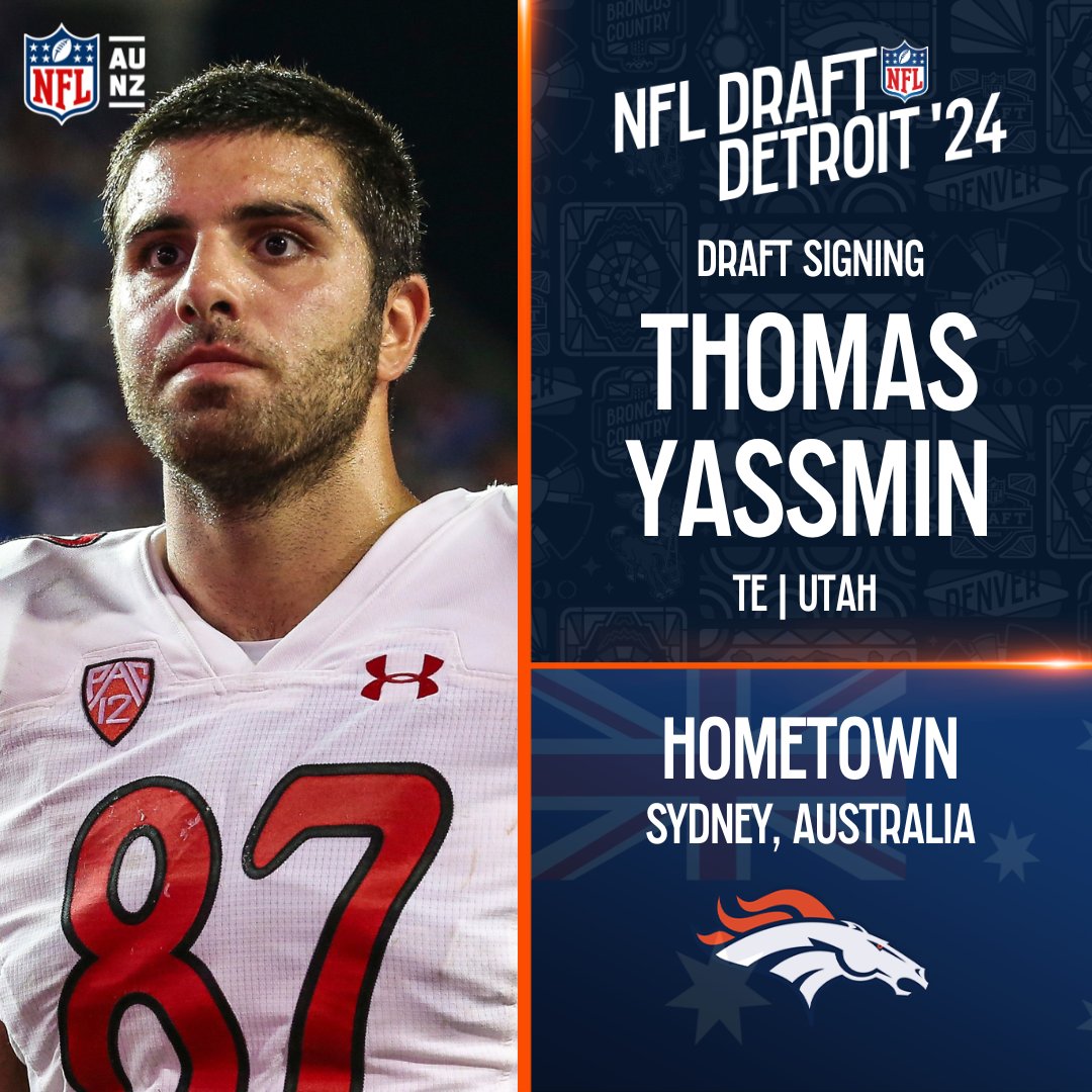 🗣️ Another one 🗣️ 🇦🇺 Aussie TE @TYassmin21 is headed to the @Broncos. Congrats, mate! 👏😤 📸: AP/Gary McCullough