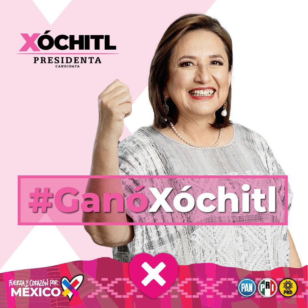 AChavezCUU's tweet photo. Ganamos el debate con @XochitlGalvez . Vamos a recuperar México y a #DefenderChihuahua 💪 https://t.co/gmrp6mJzwO