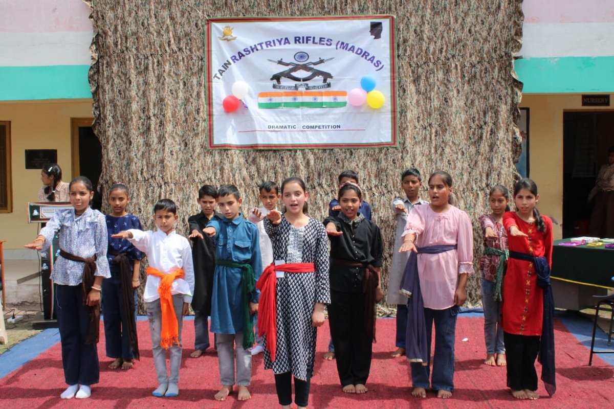Remembering #KargilVijayDiwas! #IndianArmy organized a Drama Competition at Tender Feet School, Keri, #Rajouri to commemorate the heroes of #KargilWar.

#AwamKiFauj
#JammuKashmir
#CSKvsSRH
#RCBvsGT
Foundation Day
Will Jacks
#PrajwalRevanna
#LokSabhaPolls
Bollywood
BCCI
Bollywood