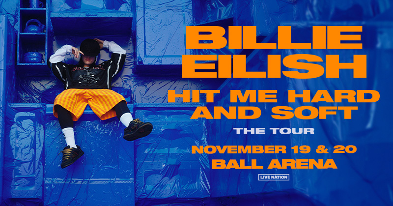 Just Announced 🤩 @billieeilish is bringing HIT ME HARD AND SOFT: THE TOUR to Ball Arena on November 19 & 20!📍 🎟️: tix.ballarena.com/24BillieEilishX